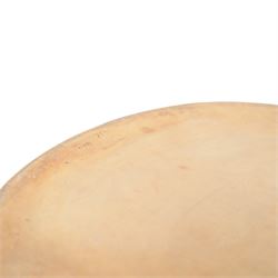 Wedgwood caneware game tureen, the cover with rabbit handle surrounded by country animals, repeating moulded leaf rim, the external sides decorated in light relief with dead game among vines, impressed marks to base, W26.5cm 