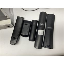 Panasonic NV-HV61 Super Drive Hi-Fi Stereo VCR VHS player, together with Panasonic DMR-ES10EB-S DVD RAM disc recorder