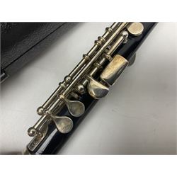 Phoenix two-piece piccolo; in Emerson fitted case