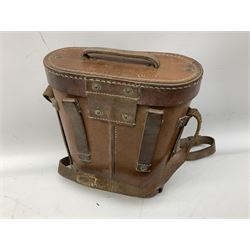 Pair of Bausch & Lomb U.S.A. 30mm binoculars and a pair of WWII period Bino Prism No.5 MKV 7X binoculars dated 1944 (2)