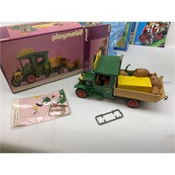 Playmobil - ten boxed sets nos.3008, 3824, 3840, 3894, 3897, 3933, 4146, 5104, 5640 and 9050; Playmobil Collector's Book 2009; and four catalogues 2011-13