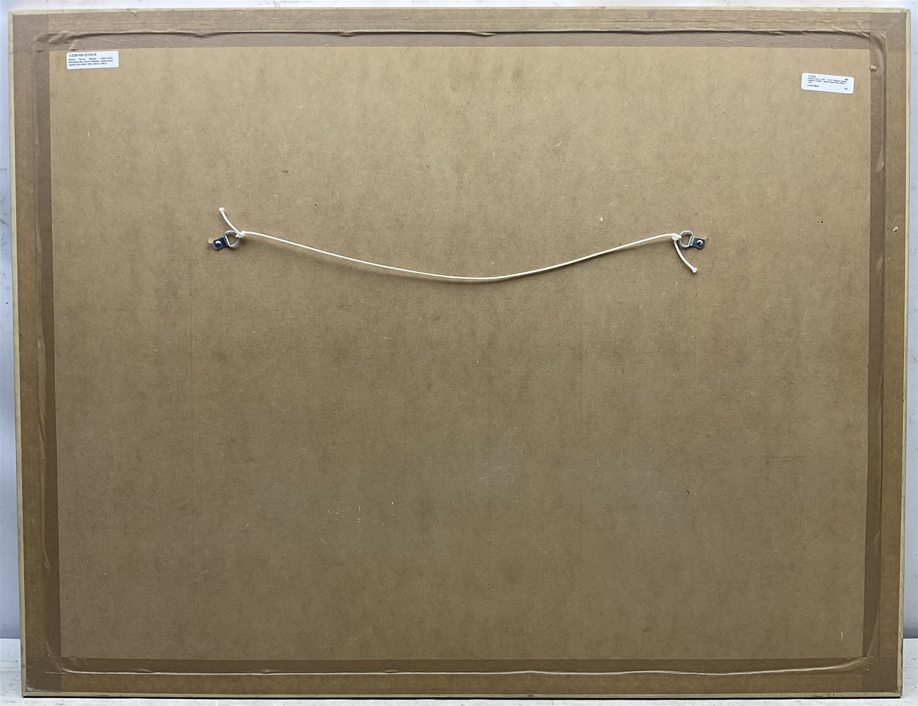 Robert Farren (British 1832-1912): Unloading the Catch at Staithes, watercolour signed and dated 1893, 46cm x 69cm 
Provenance: private collection, purchased David Duggleby Ltd 13th June 2011 Lot 38