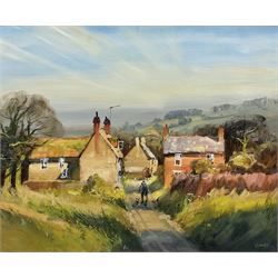 John Lines (British 1938-): Evening Stro