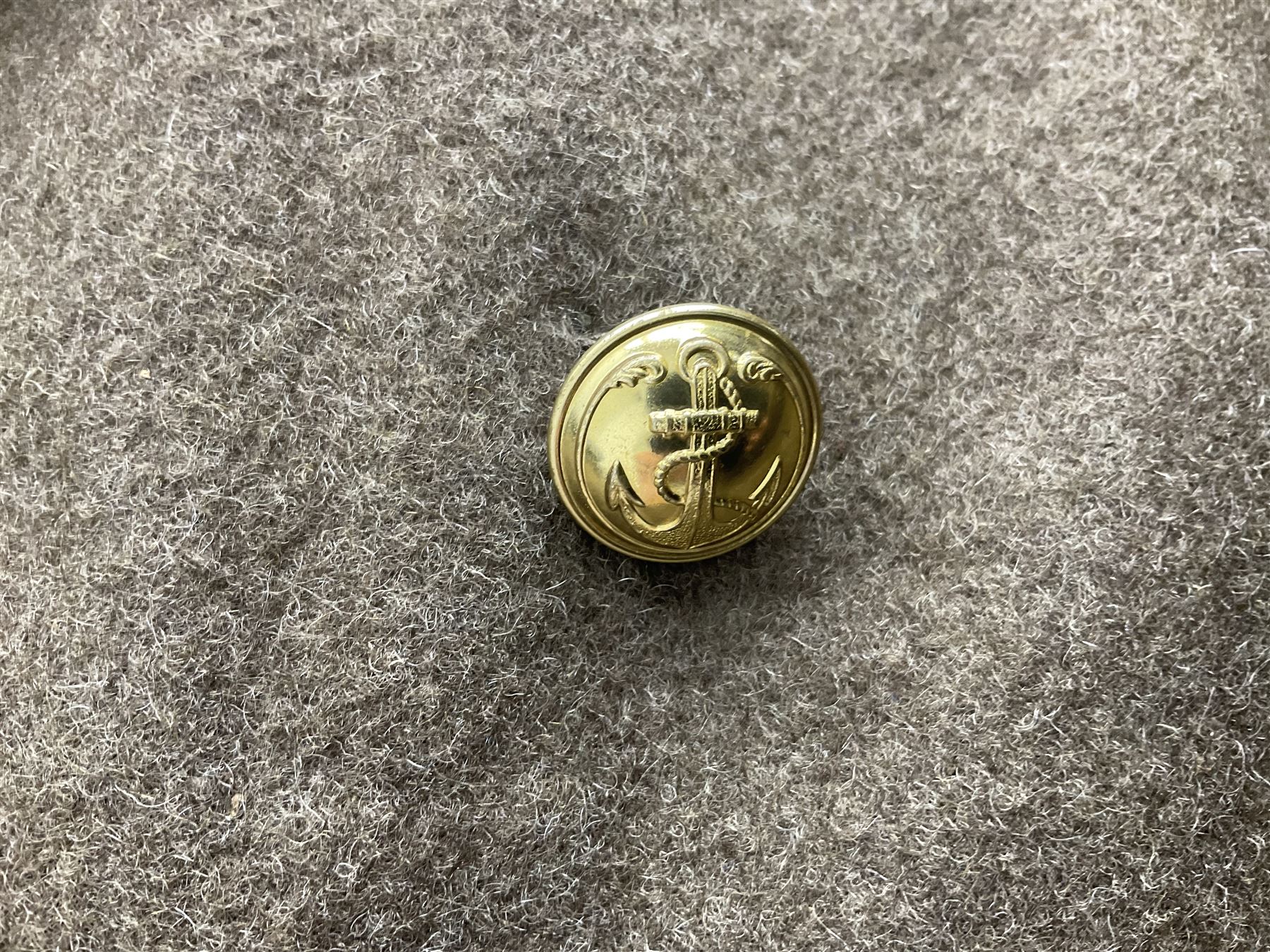 French Gendarmerie greatcoat, bears label for 'Maitre-Tailleur F.M. Barronnier 52 Chaumont 13 Rue Ferrer'; and French greatcoat (Indochine Period Vietnam 1947/1953)