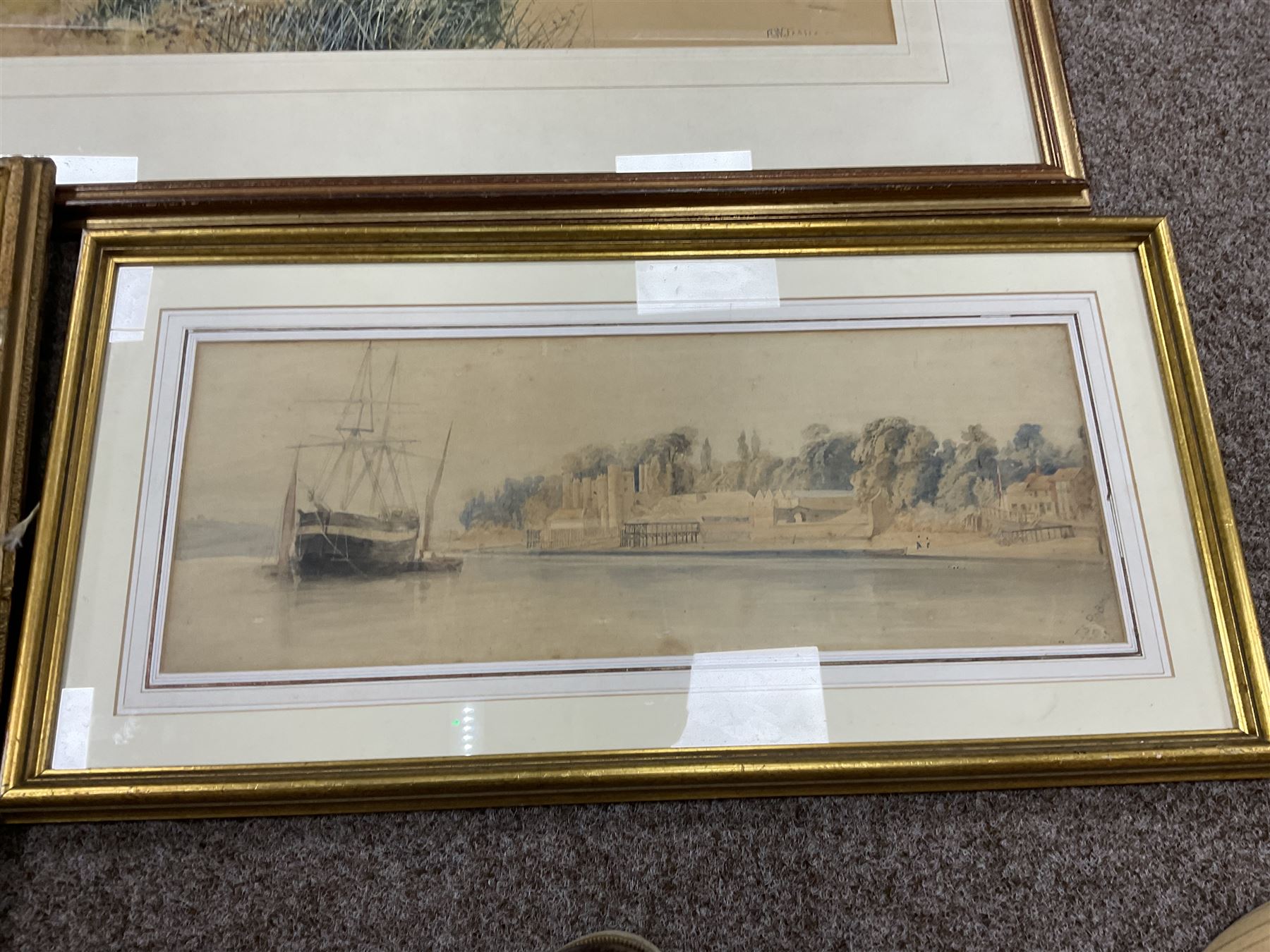 Collection of 19th century and later watercolours, artists including D Hayward, George Barnard, Andrew D Barlow, E Cleave Smith, TS Robins, RW Fraser, etc