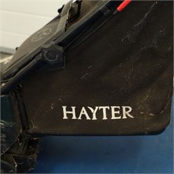Hayter Harrier 41 petrol lawnmower, Briggs & Stratton engine, adjustable height, with collecting basket