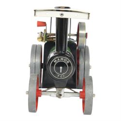 Mamod TE1A Traction Engine, boxed 