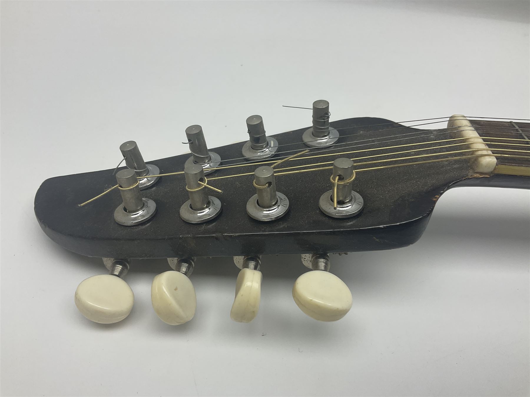 American Sterling T.B.C. Chicago eight-string mandolin with sunburst finish; bears maker's label; L63cm