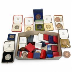 Collection of approx seventy R.H.S., Daffodil Society and other horticultural medals award...