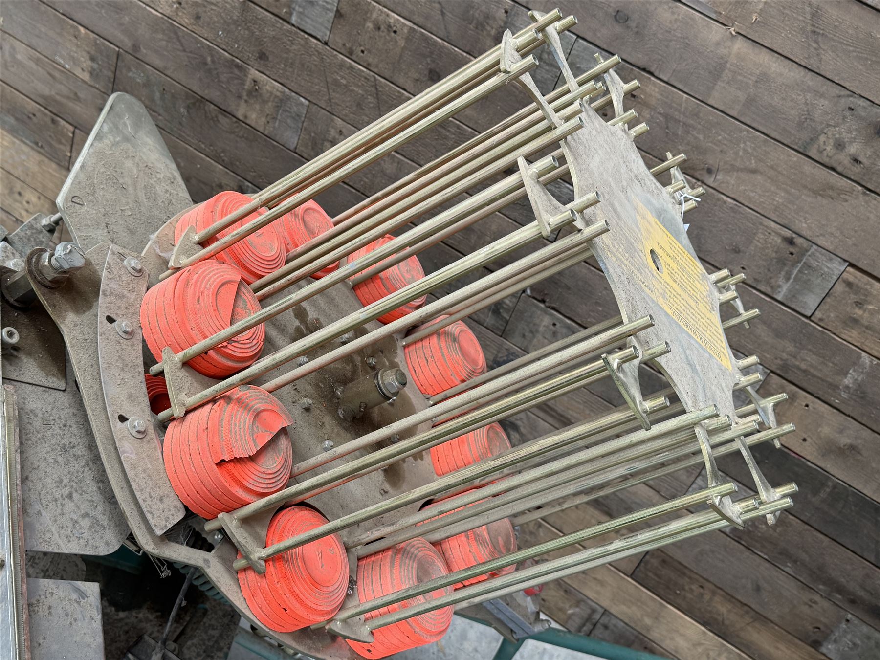 Bowman ten cassette electronic clay pigeon trap