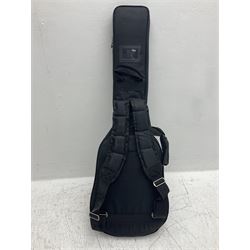 Italia Mondial electric guitar in blue with independent pick-ups, serial no.150066 L100cm; in original Italia carrying case 