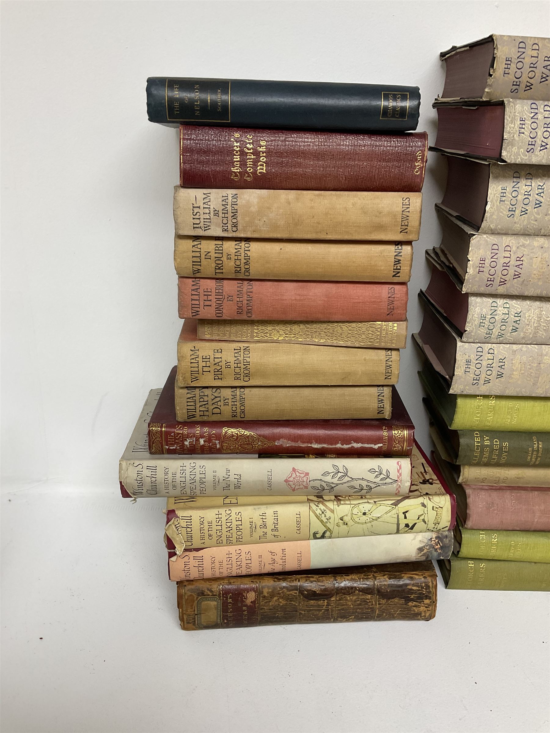 Kingsley, Charles; The Water-Babies, with coloured plates illustrated by Arthur A. Dixon, published by Ernest Nister, together with other predominantly cloth bound books including Shakespeare, Charles Dickens, Emerson’s Mechanics, etc