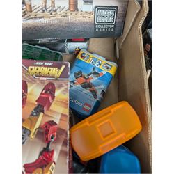 Lego, Mega Blocks and Ban Bao building bricks sets, including Lego 75111 Darth Vader, Mega Blocks Collectors Series Call of Duty, Lego Marvel Super Heroes 4529 Iron Man, Ban Bao racing cars, etc all boxed