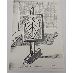  After David Hockney (British 1934-): Six photocopied fax-art pictures produced March 28th 1996 timed between 11:20 and 11:45 each 42cm x 29cm (unframed) Provenance: from the artist's family home in Hutton Terrace, Eccleshill, Bradford sold at auction DDM Sept.12th/13th 2000 Lot 561 (photocopy of catalogue and newspaper cuttings included)   