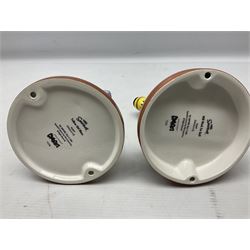 Six Coalport The Simpsons character figures, comprising limited edition 'The Family That Sits Together Fits Together' annual 2005, TS01 Two to Tango, The Gift of Maggie, Will Work For Duff, Yellow Girl Blues and Losing His Marbles, all boxed