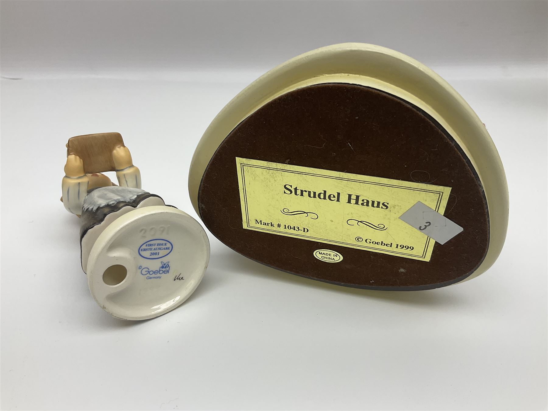 Nine Hummelscapes by Goebel, to include Bavarian Bire Garten, Cuck Crossing, Fisherman's Feast, Strudel Haus etc, each with associated Hummel figures, tallest H14cm 