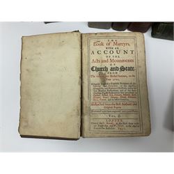 Book of Martyrs with an Account of the Acts and Movements of Church and State, Vol II pub D Brown, london, together with Consult me, to know how to cooks, pub; William Nicholson and sons and other books 