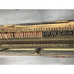 Luis Casali - Late 19th century Spanish barrel organ in ebonised and gilded case