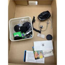 Minolta X700 camera body and Minolta XGM camera body, Tamron 'SP 60-300mm f3.8-5.4' lens, Tamron 'SP 35-80mm f2.8-3.8' lens', Tamron 'SP 500mm 1:8' CF tele macro catadioptric lens and various accessories including filters, tele-converter, flash etc