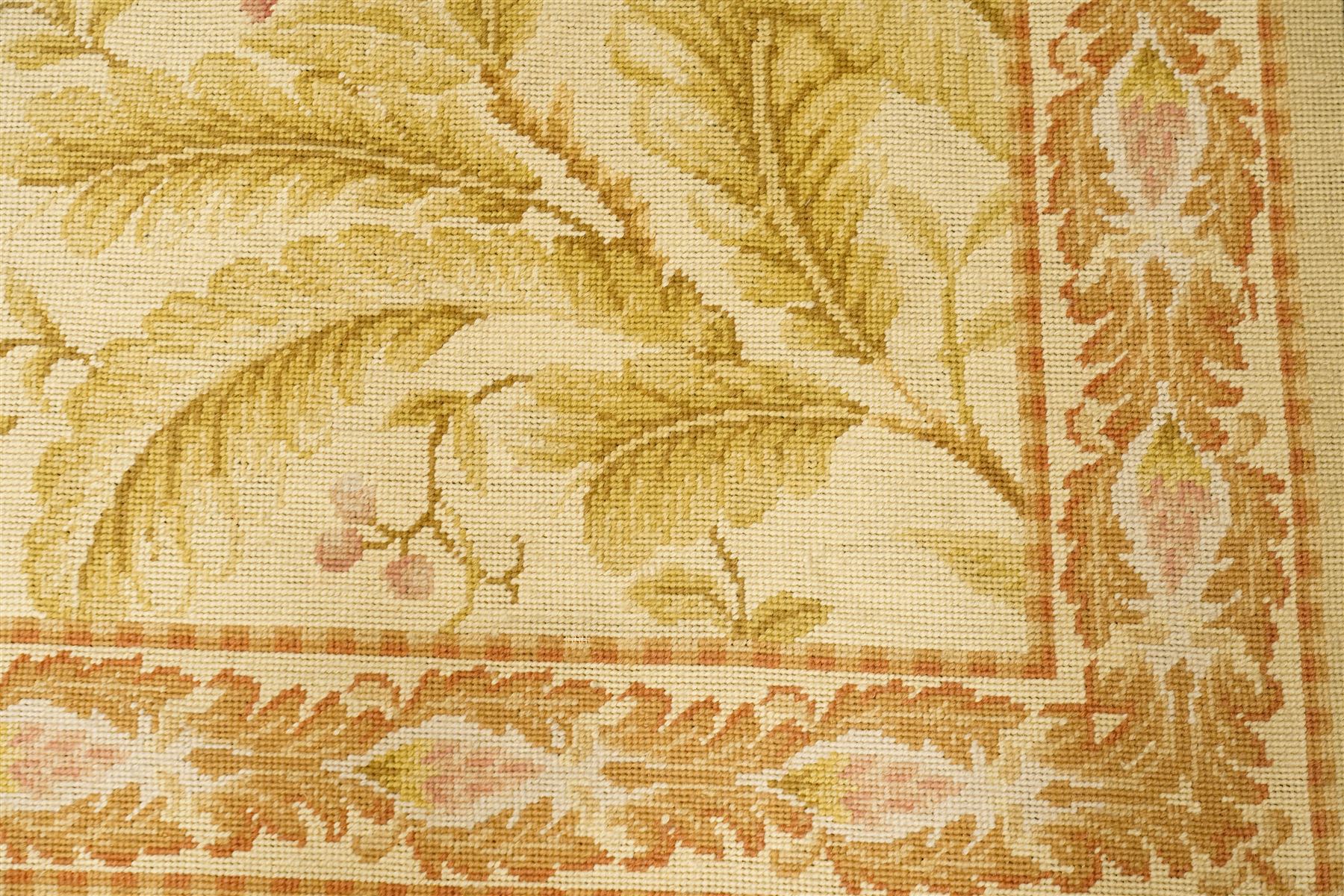 Two tapestries (Green 155cm, 91cm, 180cm, 125cm)