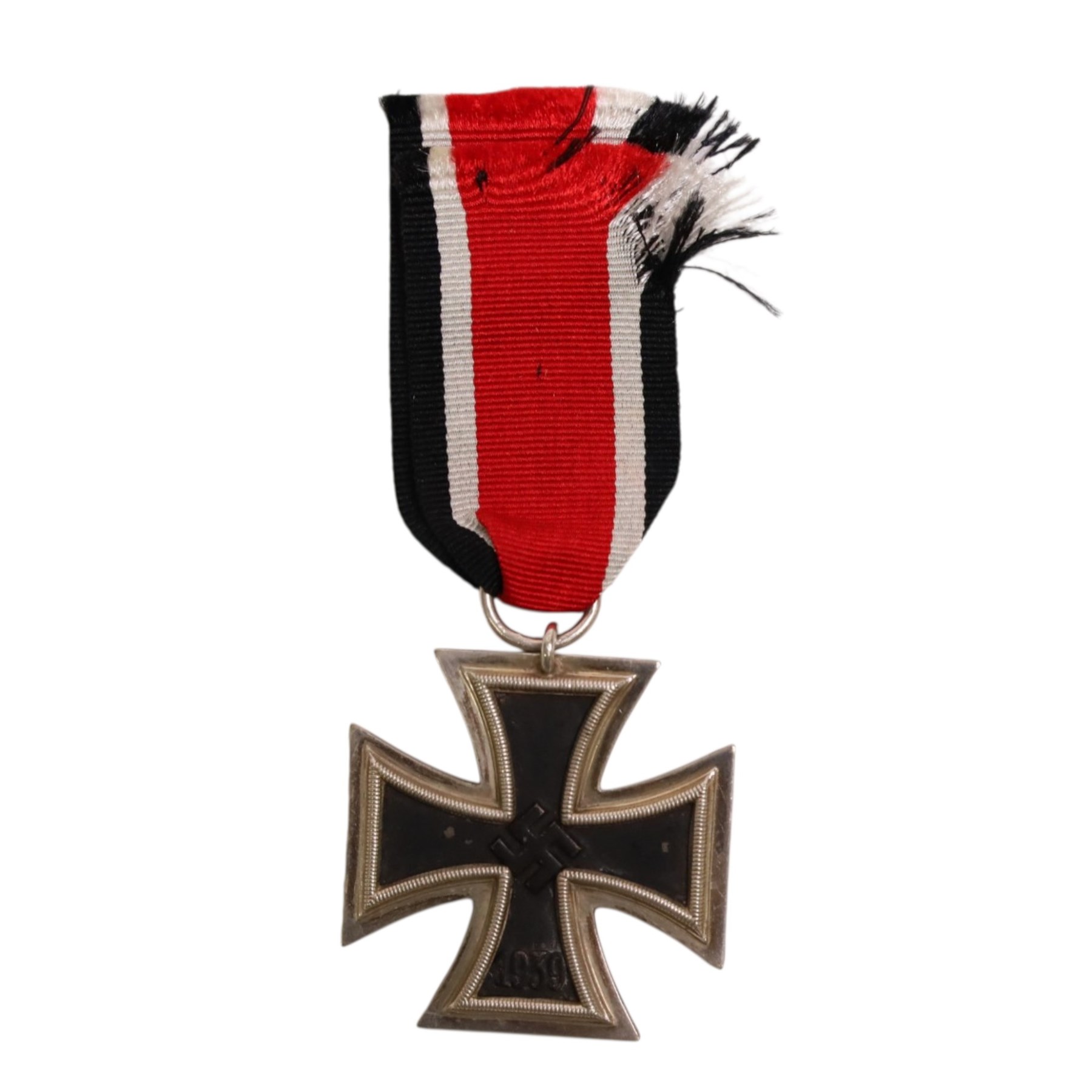 WWII German 1939 Iron Cross 2nd Class, with ribbon