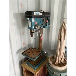 Clarke 5/8” drill press CPD 16TB with stand - THIS LOT IS TO BE COLLECTED BY APPOINTMENT FROM DUGGLEBY STORAGE, GREAT HILL, EASTFIELD, SCARBOROUGH, YO11 3TX