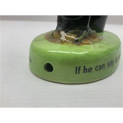 Carlton ware, Guinness Toucan lamp base, H24cm 