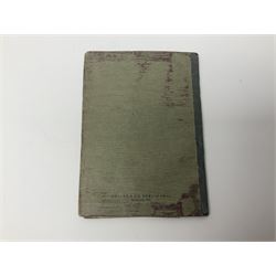 WW2 German Coastal Artillery Wehrpass for Marinehelfer Harald Ammann with small archive of modern research information.
