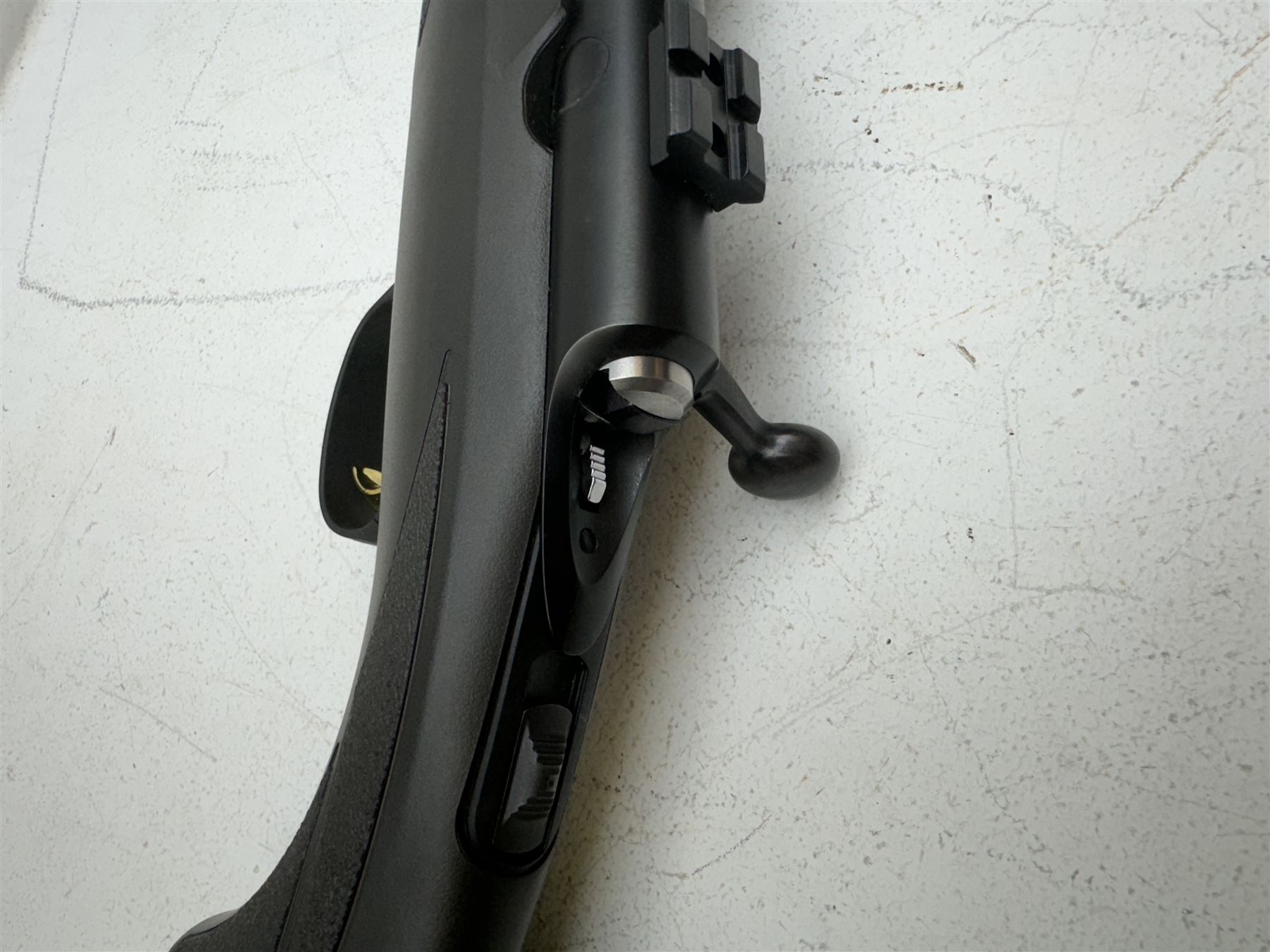 SECTION 1 FIREARMS CERTIFICATE REQUIRED - Browning threaded T-Bolt .17 HMR bolt-action rifle, with 40.5cm(16