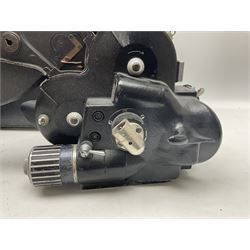 Arriflex 16 camera body, serial no. 11250, three 400ft magazines, cased filter set, 'Angenieux-Zoom Type 4x17.5B F.17.5-70mm' lens, serial no. 1199886 cases and other Addiflex equipment in hard case 