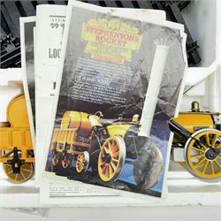 Hornby 3.5 inch (G100) gauge 'Stephensons Rocket' Real Steam Train Set,  boxed with instructions