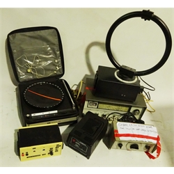 Communication equipment including EMI Autofix 100 Radio Direction Finder, Codar RQ10 Multiplier, Codar CR 70A Mk.II receiver etc (6)  