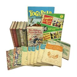 Collection of children's books, annuals 