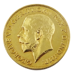  King George V 1912 gold full sovereign  