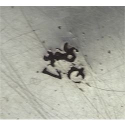 18th century silver pair cased verge fusee pocket watch for the Turkish market by Markwick Markham (London ca.1725-1805), square baluster pillars, pierced and engraved balance cock, white enamel dial with Turkish numerals