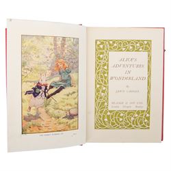 Alice in Wonderland Stories Old and New hardback cloth bound with gilt lettering with illustrations by Frank Adams, pub. Blackie & Son Ltd, contains personal dedication to inner page dated 1915