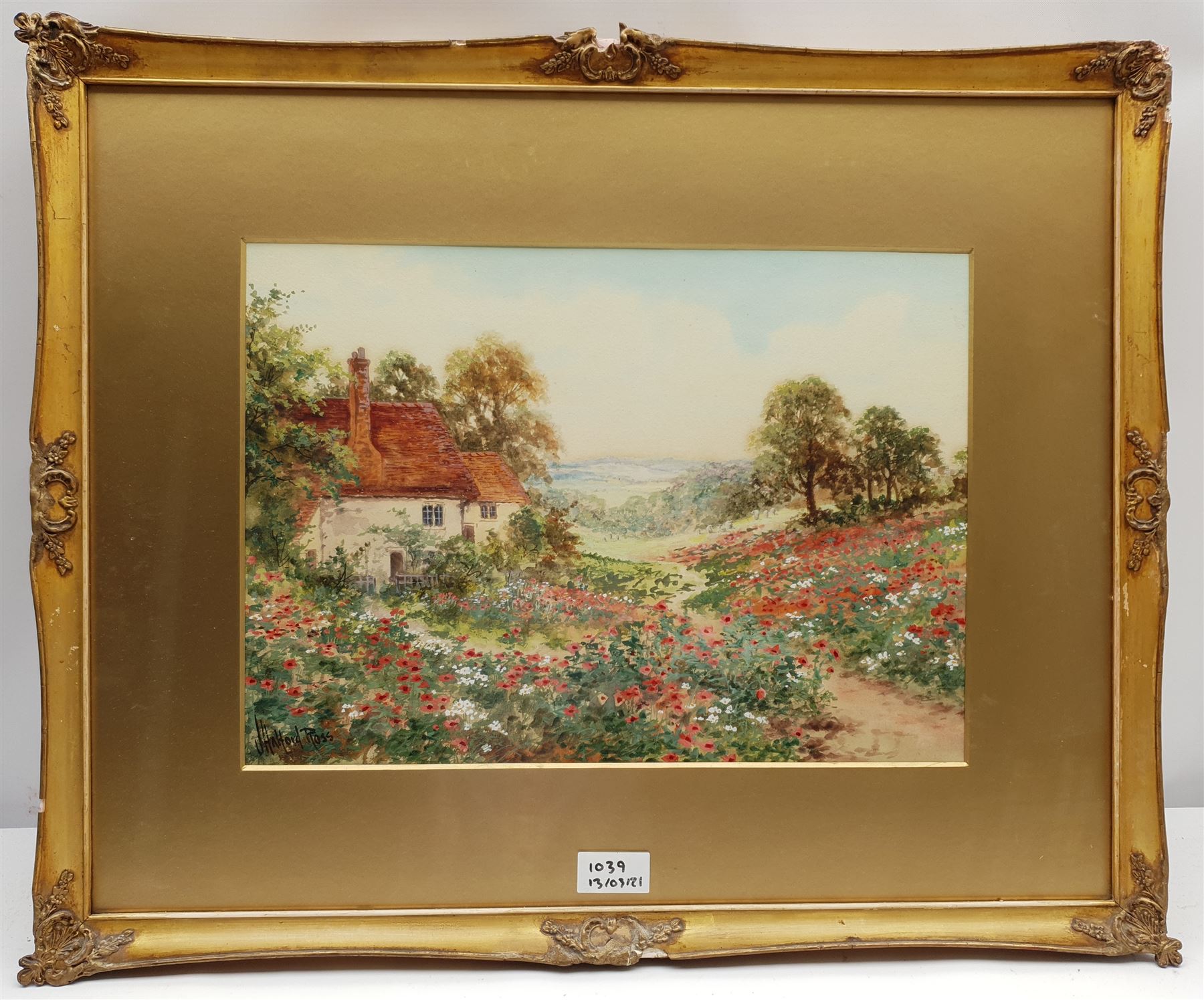 Joseph Halford Ross (British 1866-1941): Springtime Landscapes, pair watercolour and gouaches signed 27cm x 38cm (2)