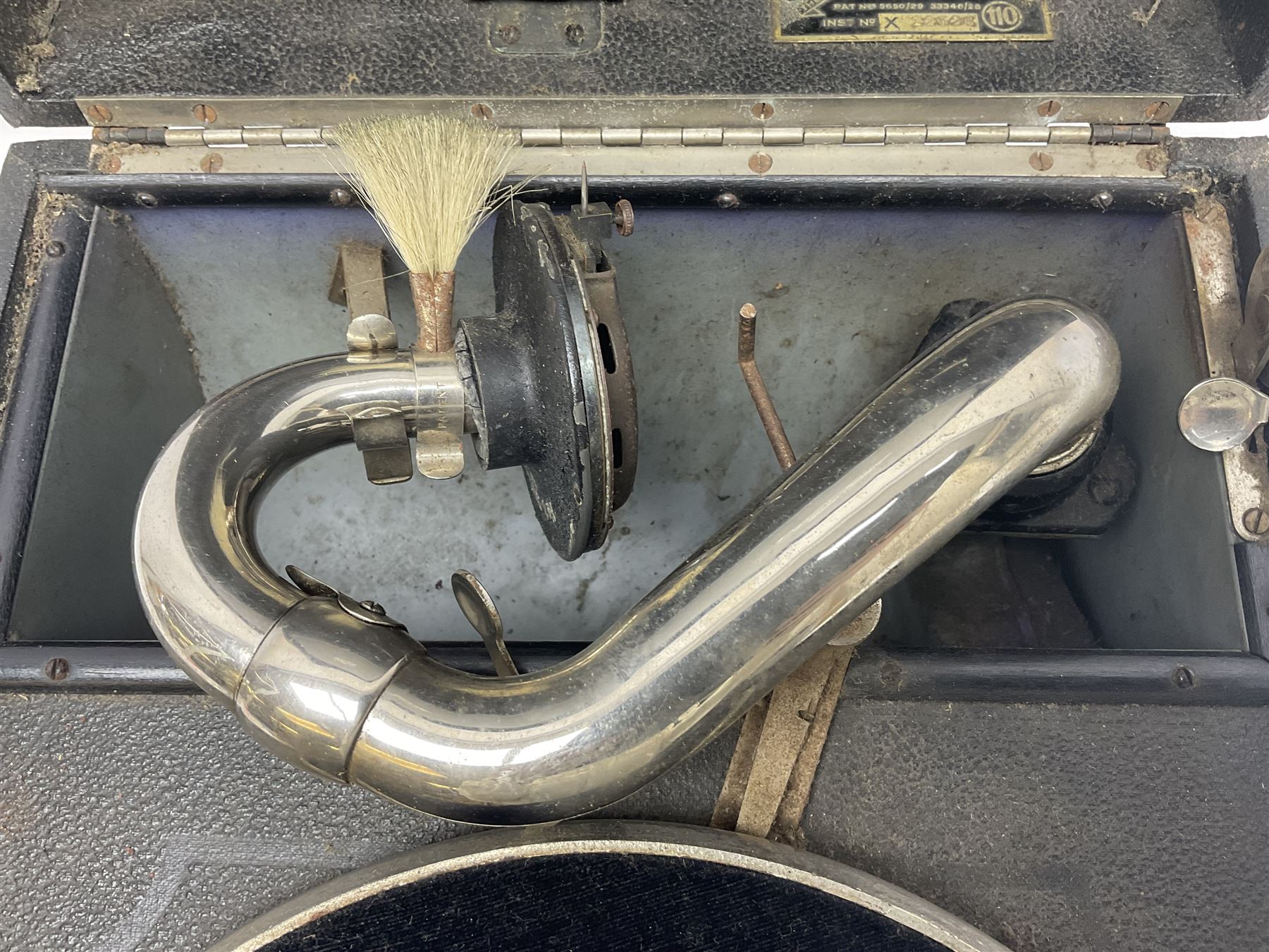 Salon Decca portable record player