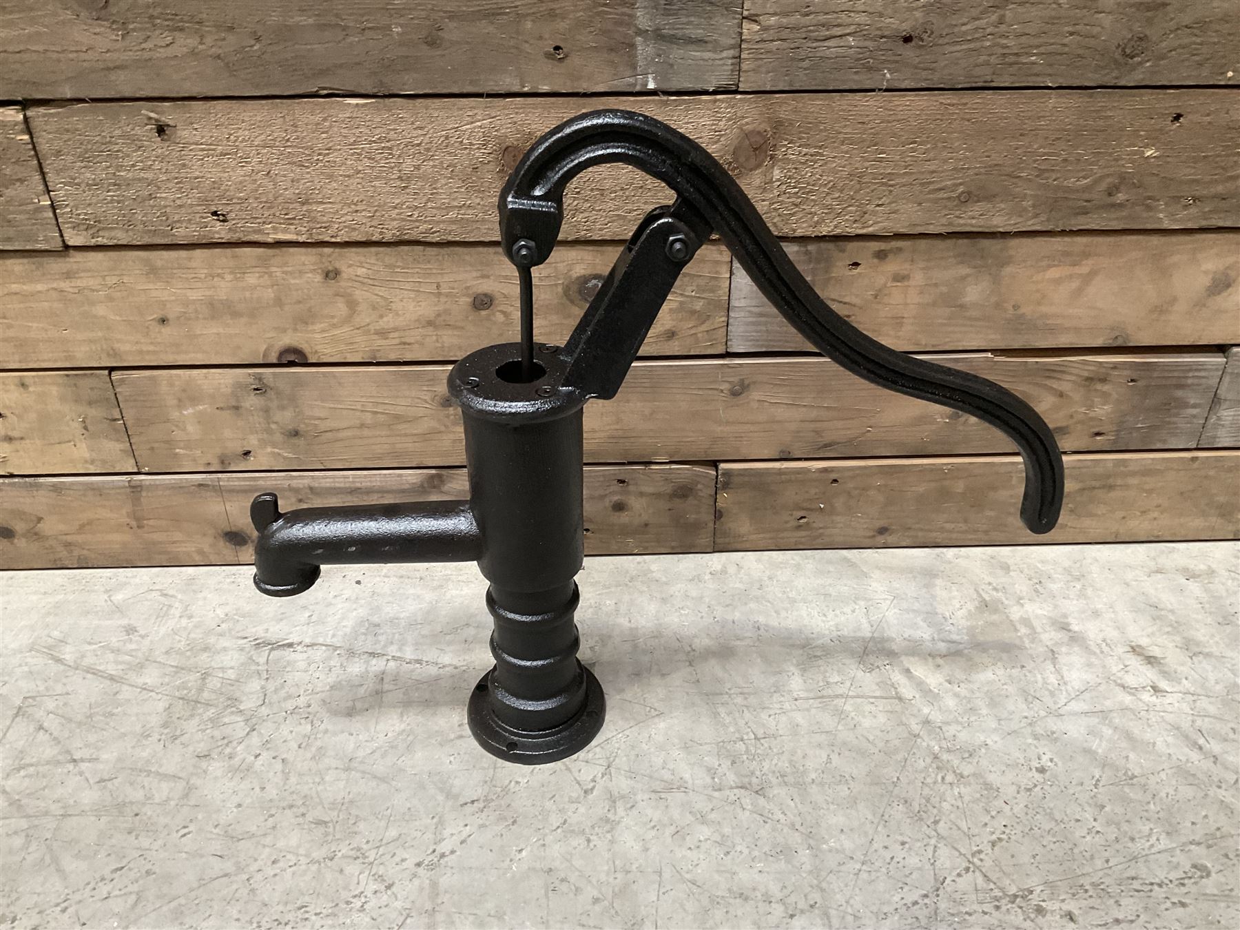 Small cast iron water pump