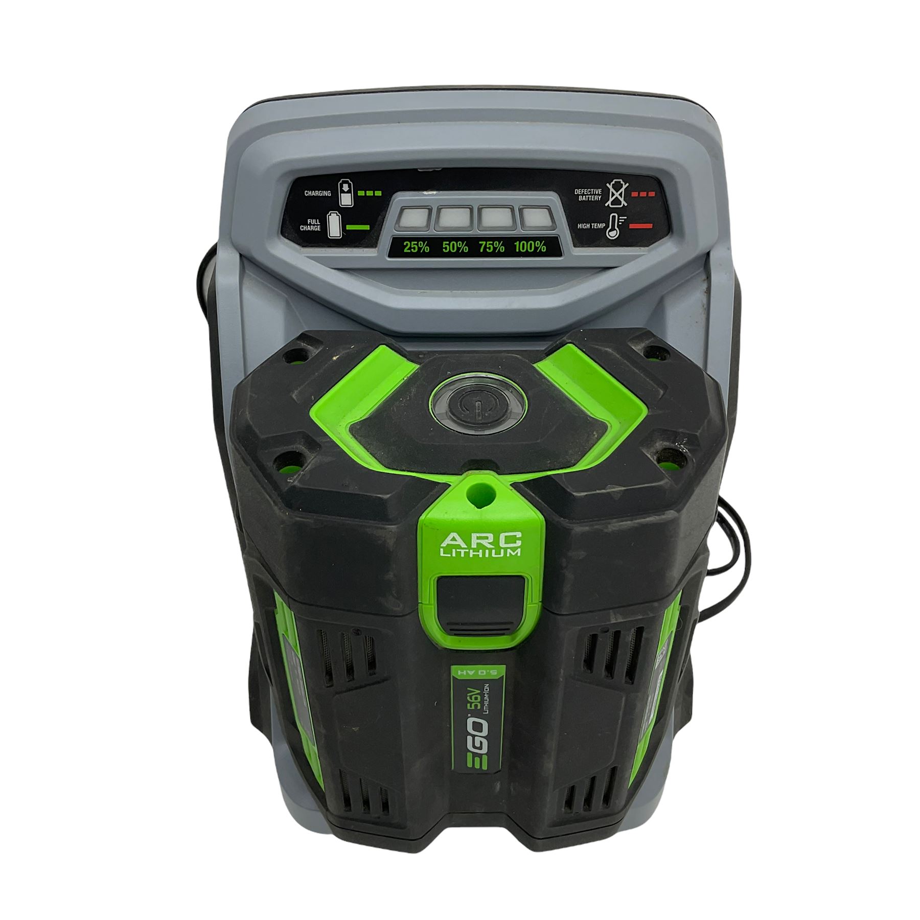 Ego 56V cordless leaf blower with battery and fast charger - THIS LOT IS TO BE COLLECTED BY APPOINTMENT FROM DUGGLEBY STORAGE, GREAT HILL, EASTFIELD, SCARBOROUGH, YO11 3TX