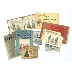 WW1 'Fragments from France Part Six' cartoons 1918