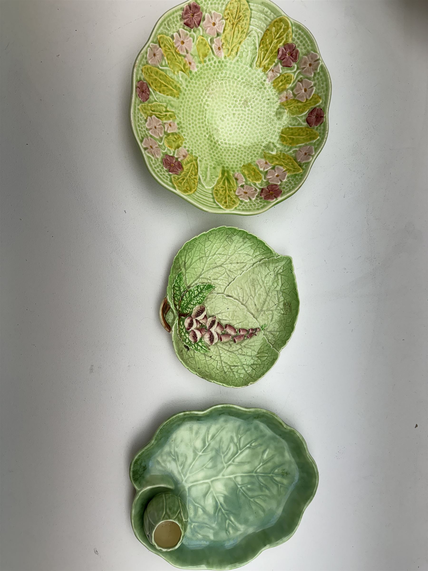 Art Deco and later pottery to include a Sylvac Yacht, Crown Devon bowl, other pieces of Sylvac, Crown Devon etc