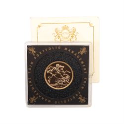 Queen Elizabeth II 2015 gold full sovereign coin