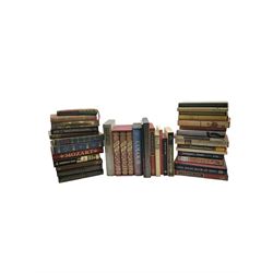 Folio Society; thirty-nine volumes, including The Private Lives of Tudor Monarchs, Mozarts, The Cretan Runner, The Hundred Years War etc  