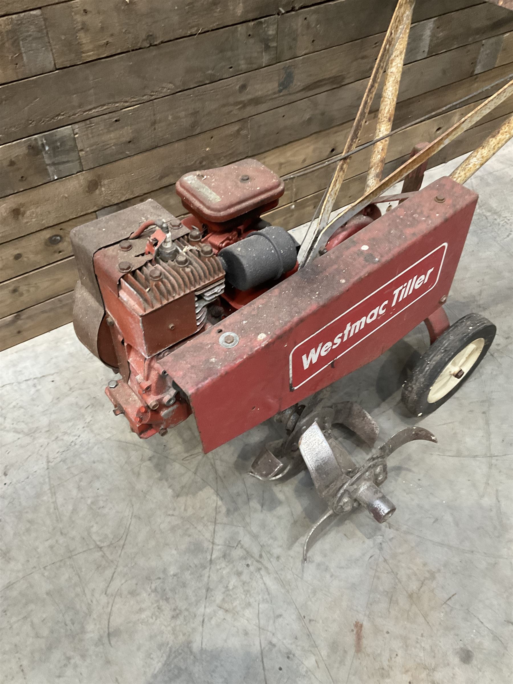 Westmac petrol garden tiller