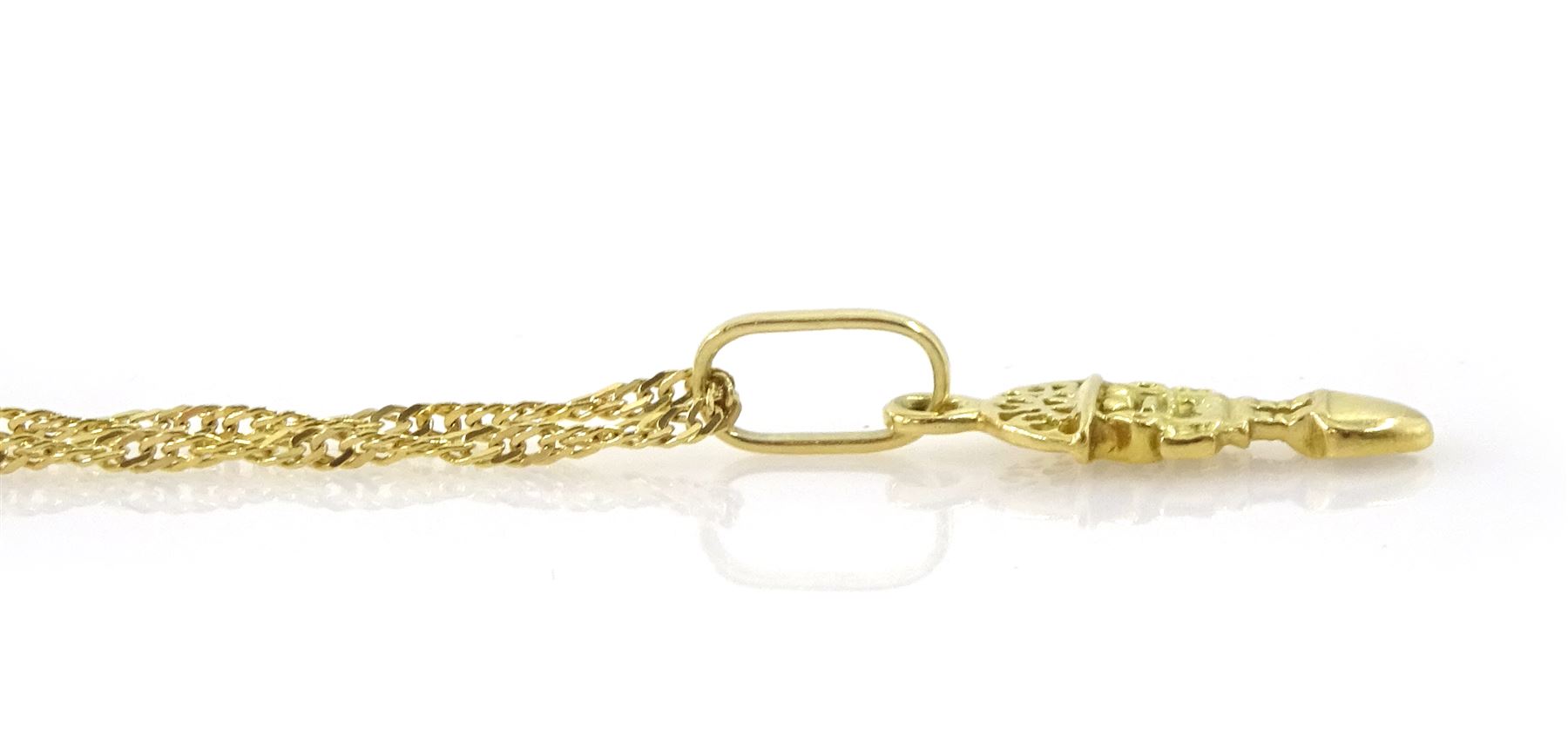 Byzantine pendant necklace