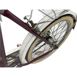 raleigh shopper style small wheel folding bicycle and boys mountain type bicycle - THIS LOT IS TO BE COLLECTED BY APPOINTMENT FROM DUGGLEBY STORAGE, GREAT HILL, EASTFIELD, SCARBOROUGH, YO11 3TX