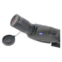 Carl Zeiss DiaScope 85 FL spotting scope serial no 3500392, with canvas protective cover
