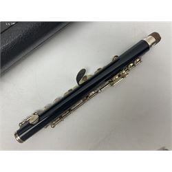 Phoenix two-piece piccolo; in Emerson fitted case