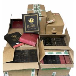 Approximately two hundred Lloyd's Registers of shipping, with the majority having gilt tooled hardbound covers